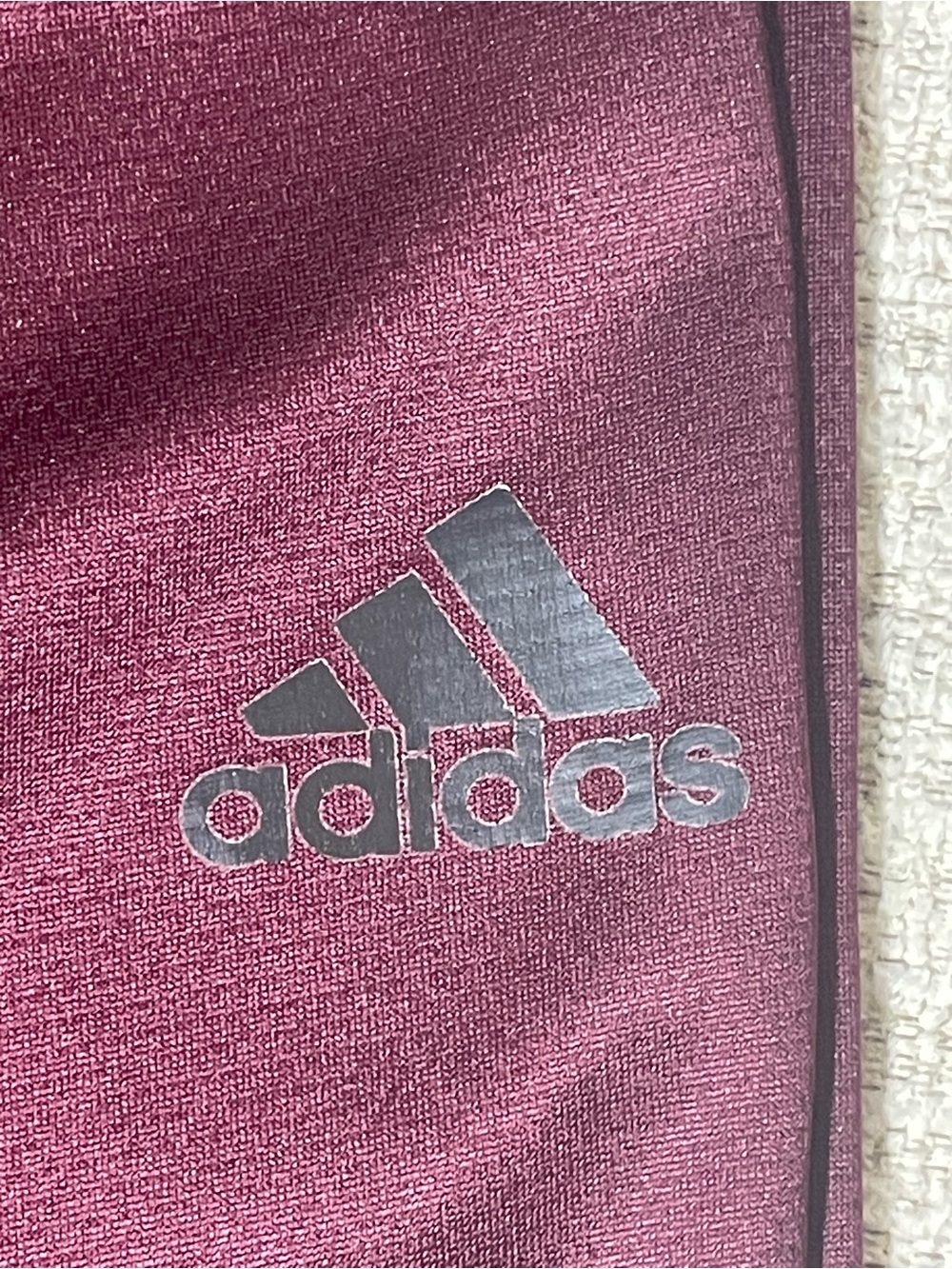 Adidas Men's Golf Polo Shirt Size XXL Maroon ClimaCool Performance - Picture 6 of 12